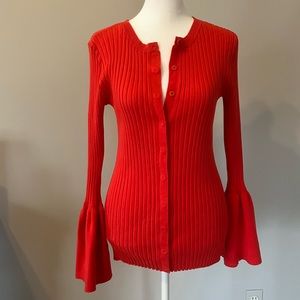 Cabi cardigan with bell sleeves
